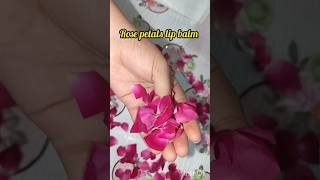 Rose petals lip balm to get pink lips naturally faster lipcare lipscrub lipbalm glowyskin [upl. by Oskar]