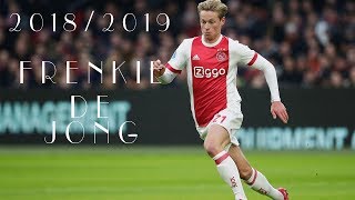 Frenkie De Jong • The Elegant Elite Midlefielder • Ajax Amsterdam 20182019 [upl. by Asiat]