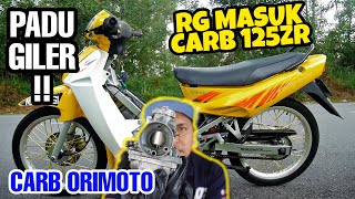 739 RG SPORT MAEL SARUNG CARB 125Z ORIMOTOR  PADU GILERR CHAAA [upl. by Einram272]