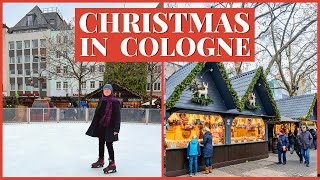 COLOGNE CHRISTMAS MARKETS  European Christmas Markets Tour 5 of 6 [upl. by Ahsoym]