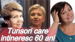 Modele de 🌹 tunsori care intineresc peste 60 ani [upl. by Acalia]