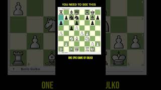 💎💎💎 ONE EPIC GAME OF GULKO ajedrez xadrez catur scacchi chess schach [upl. by Atilahs]