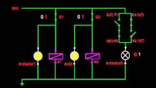 EX OR Gate With Relay Logic [upl. by Trstram751]