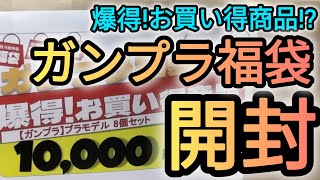 ガンプラ福袋開封！駿河屋の10000円ガンプラ福袋を開封しました！ガンプラ福袋開封 ガンダム駿河屋 [upl. by Alin]