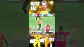 Brett Lee bday Reel Australian cricketer bday Whats app status Cricket Fans brettlee bday [upl. by Neomah965]