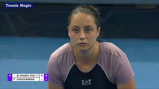 2024 China Open SF Doubles ChanKudermetova vs CocciarettoSamsonova [upl. by O'Grady307]