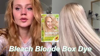 Bleaching Hair with Box Dye [upl. by Assirroc43]