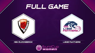 MBK Ruzomberok v Liege Panthers  Full Game  EuroCup Women 202122 [upl. by Vookles732]