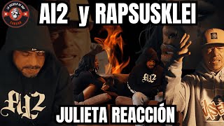 Al2 El Aldeano y Rapsusklei Julieta  reaccion [upl. by Nissa]