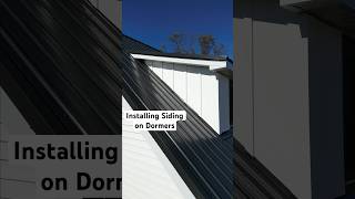 Installing Siding on Dormers building [upl. by Curcio]