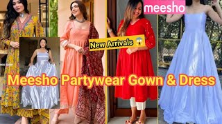 Meesho Haul  Meesho Designer Dress amp Gown Haul  Meesho Partywear kurta Sets 🥰 Lehenga haul💕Meesho [upl. by Jolene]