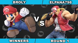 GRAND LINE COPA GOLDEN  WINNERS ROUND 1  RRT4Broly Mario vs Elpana798 Terry [upl. by Aenet97]