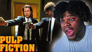 PULP FICTION 1994 Movie Reaction  FIRST TIME WATCHING [upl. by Nipsirc851]