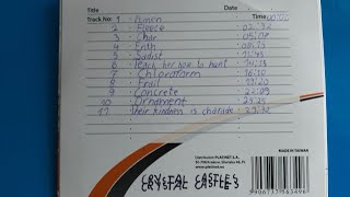 Crystal Castles  Fleece Played on an old radio [upl. by Broderic]