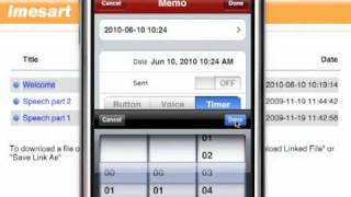 Audio Memos 2 Tutorial  The iPhone voice recording app [upl. by Nelleoj956]