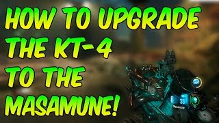 Zetsubou No Shima Masamune Guide How To Upgrade The KT4 To The Masamune BO3 Zombies [upl. by Orban110]