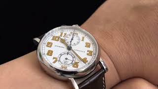 LONGINES 其實好多經典同朋友搵咗好耐先搵到longines avigation type a7 SINGLE BUTTON CHRONOGRAPH [upl. by Knapp748]