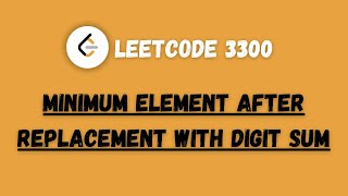 leetcode 3300  cpp code  Easy Optimised Solution [upl. by Anilam]