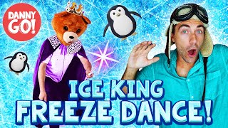 quotThe Ice King Freeze Dancequot 🥶👑  Danny Go Brain Break Movement Songs for Kids [upl. by Knapp256]