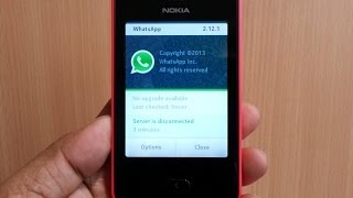 Official Real WhatsApp Review on Nokia Asha 501 Download Howto Set up and Operation Demo [upl. by Shipman413]