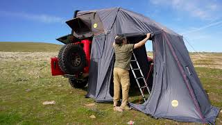 The Ultimate Guide to Roof Top Tent Annex Mounting [upl. by Helsa14]