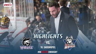 Highlights 16 Saisonspiel  EHC Freiburg vs Kassel Huskies [upl. by Tamera]