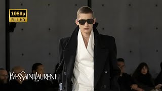 Défilé SAINT LAURENT Homme AutomneHiver 20242025  Paris Fashion Week [upl. by Nnayecats]