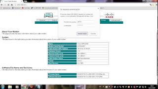 Como ingresar al modem cisco DPC2420 [upl. by Aihsi236]