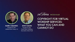 Copyright for Virtual Worship Services  What you Can and Cannot Do [upl. by Rowley]