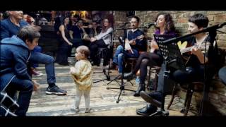 One year old girl dancing her first Zeibekiko to live music [upl. by Frodi870]