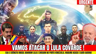 TROPAS EM ALERTA EXÉRCITO REEAGE SEM LULA APÓS AMEAÇA DE MADURO [upl. by Ydnis641]