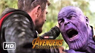 Avengers Infinity War  Thor vs Thanos You shouldve gone for the head  VFX Breakdown [upl. by Hiltan]