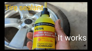 Tire sealant Does it work [upl. by Kylander]