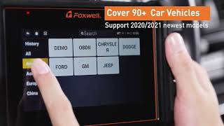 Foxwell NT726 OBD2 OBD Diagnostic Tool All System Scan Oil EPB SAS DPF Injector Free Update [upl. by Riobard]