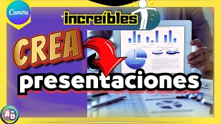 COMO hacer PRESENTACIONES en CANVA 📊 [upl. by Lareneg]