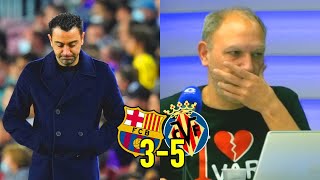 ¡El FIN de Xavi Así vivimos el Barcelona 35 Villarreal en Tiempo de Juego COPE [upl. by Enneirda]