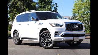 2019 INFINITI QX80 LUXE WITH ProAssist and Sensory Package [upl. by Acimaj]