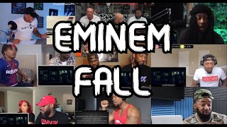 EMINEM  FALL  UNCUT REACTION MASHUP [upl. by Iilek275]