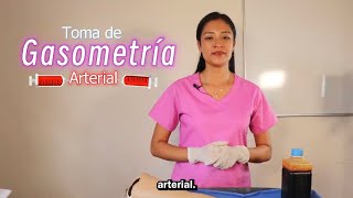 Toma de Gasometría Arterial [upl. by Helmer]