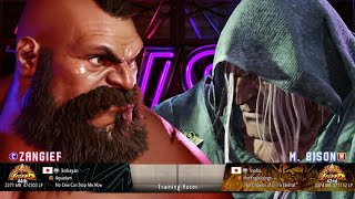 SF6 Zangief kobayan vs Modern M Bison inaba Legend 2300 MR [upl. by Wilkison630]