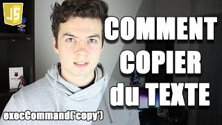 COMMENT COPIER du TEXTE en JAVASCRIPT [upl. by Montana]