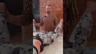 Original chiropractic adjustment and stretching for Anna chiropractor [upl. by Sheepshanks517]