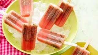 How to Make Giadas Spiked Watermelon Vodka Pops  Food Network [upl. by Rotsen861]