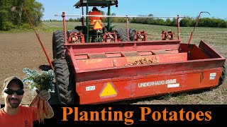 Plant15 Planting Potatoes [upl. by Nytsirhc]