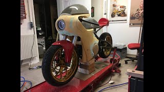 Motorrad Verkleidung selber bauen Honda XB704R [upl. by Dorweiler]