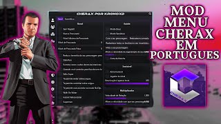 MOD MENU CHERAX AGORA TEM TRADUÇAO PARA O PORTUGUES PTBR😮  GTA V Online [upl. by Karol]