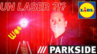 Voici le NIVEAU LASER PARKSIDE LIDL PKLL10B3 [upl. by Yenrab702]