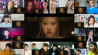 ROSÉ  GONE MV  Reaction Mashup [upl. by Cela494]