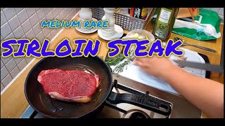 SIRLOIN STEAK SIMPLE AND EASY [upl. by Anayra]