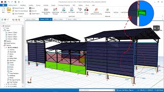 Protastructure 2022 Tutorial How to Insert Side Cladding Support in Your Building Design [upl. by Anemix]